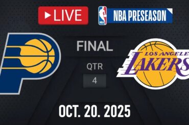 NBA LIVE! Los Angeles Lakers vs Indiana Pacers | NBA PRESEASON | Oct. 20, 2025 | 2K26