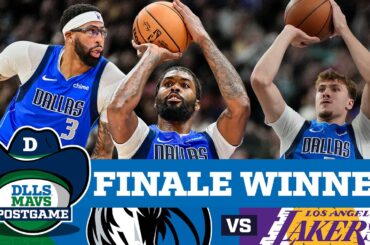 Dallas Mavericks Defense Took BIG Step Forward In 2nd Half vs. Lakers | DLLS MAVS POSTGAME
