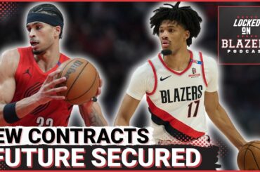 Shaedon Sharpe, Toumani Camara Sign Contract Extensions | Trail Blazers Secure FUTURE on Great Deals