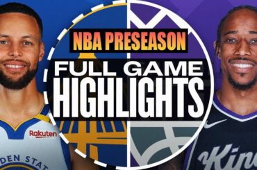 Golden State Warriors vs Sacramento Kings Full Game Highlights - OCT 19, 2025 | NBA Preseason