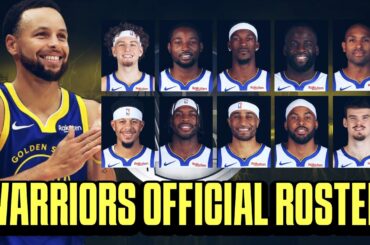 Golden State Warriors OFFICIAL ROSTER! Papalag na ba ang GSW ngayong season?