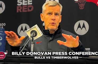 PRESS CONFERENCE: Billy Donovan on Noa Essengue and Bulls NEEDING to Be Physical