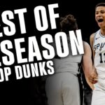 Spurs’ Most EXPLOSIVE Dunks of the 2025-26 Preseason