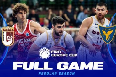 KK Bosna BH Telecom v UCAM Murcia | Full Basketball Game | FIBA Europe Cup 2025-26 | Regular Season