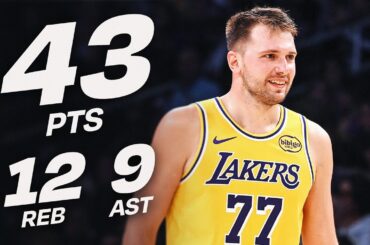 Luka Dončić Was ELECTRIC In Lakers' Opener | October 21, 2025