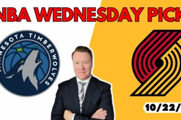 NBA Picks TODAY! Minnesota Timberwolves vs Portland Trail Blazers NBA Pick Wednesday 10/22/25