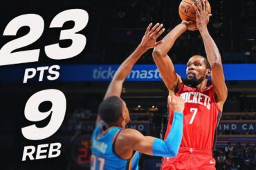 Kevin Durant Makes His Rockets Debut! | October 21, 2025