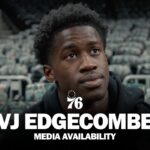 Philadelphia 76ers Shootaround Media Availability 🎙️ | VJ Edgecombe | 10.22.25