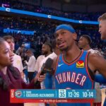 Shai Gilgeous-Alexander reacts to dropping 35 PTS in OKC's 2OT win vs. Rockets | NBA on ESPN