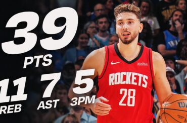 Alperen Sengun's DOMINANT DOUBLE-DOUBLE In OKC | October 21, 2025