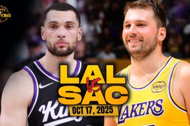 Los Angeles Lakers vs Sacramento Kings Full Game Highlights | Oct 17, 2025 | FreeDawkins