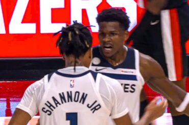 Anthony Edwards TOO CLUTCH! Game-Sealing Shot vs Blazers 😤🔥