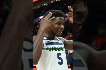 Anthony Edwards "BEST PLAYER ON THE FLOOR" for Wolves 😤 #anthonyedwards #WolvesBack#Timberwolves#NBA
