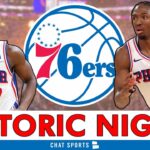 Philadelphia 76ers Just Put The ENTIRE NBA On Notice After VJ Edgecombe’s HISTORIC Performance!