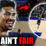 Quentin Grimes Preseason Debut Was INSANE