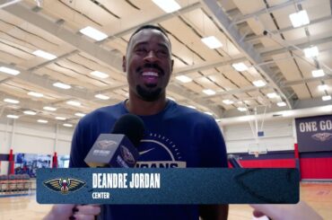 DeAndre Jordan on signing with Pelicans | Pelicans-Spurs Shootaround 10/24/25