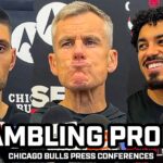 BULLS PRESSERS: Billy Donovan, Nikola Vucevic Speak on NBA GAMBLING SCANDAL