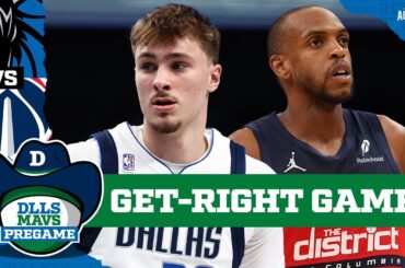 Can The Dallas Mavericks Bounce Back Against Lowly Wizards? | DLLS MAVS PREGAME