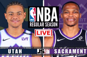 Utah Jazz vs Sacramento Kings | NBA Live Scoreboard 2025