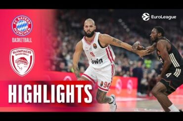 Pure POWER on the Road | Bayern - Olympiacos | R6 BASKETBALL HIGHLIGHTS 2025-26