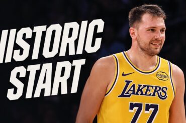 Luka Dončić Is Making History 🔥