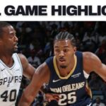 San Antonio Spurs vs New Orleans Pelicans | Full Game Highlights | Oct 24, 2025 | 2025-26 NBA Season
