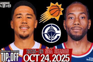 Kawhi Leonard vs Devin Booker | Phoenix Suns vs Los Angeles Clippers NBA Live Stream