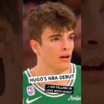 HIGHLIGHTS: Hugo Gonzalez impresses in his NBA debut ☘️ #hugogonzalez #bostonceltics #nba