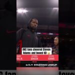 Steven Adams' intro vs. KD's intro 😅