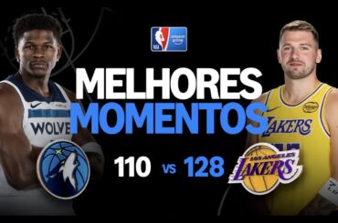 MINNESOTA TIMBERWOLVES 110 X 128 LOS ANGELES LAKERS | HIGHLIGHTS | REGULAR SEASON | NBA 2025-26