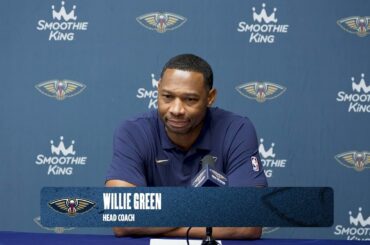 Willie Green interview | Pelicans-Spurs Postgame 10/24/2025