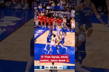 Ice did everything on this sequence 👏👏 #traeyoung #nba #hawks #jalenjohnson