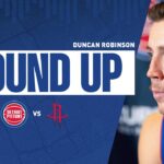 Post-Game Press Conference: Duncan Robinson | Pistons vs Rockets | 10.24.2025