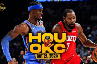 Houston Rockets vs OKC Thunder Full Game Highlights | Oct 21, 2025 | FreeDawkins