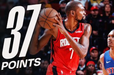 Kevin Durant Was COOKING vs Pistons! | October 24, 2025