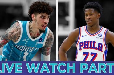 Charlotte Hornets at Philadelphia 76ers Live Watch Party Stream