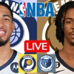 LIVE: INDIANA PACERS vs MEMPHIS GRIZZLIES | NBA | PLAY BY PLAY | SCOREBOARD