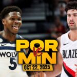 Minnesota Timberwolves vs Portland Trail Blazers Full Game Highlights | Oct 22, 2025 | FreeDawkins