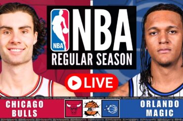 Chicago Bulls vs Orlando Magic | NBA Live Play-By-Play Scoreboard 2025