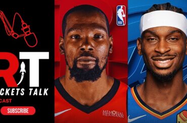 Rockets Vs. Thunder NBA Opening Night Reaction, Kevin Durant's Debut & Sengun's Monster Performance!