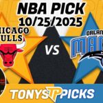 Chicago Bulls vs Orlando Magic Pick 10/25/25 NBA Pick Prediction