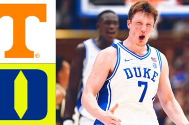 Duke vs Tennessee Game Highlights  Oct 26, 2025 Men's College Basketball