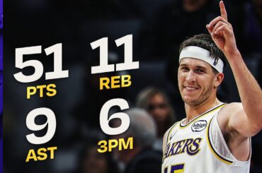 Austin Reaves CAREER-HIGH 51 PTS vs Kings! | October 26, 2025