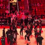 Kevin Durant and the Houston Rockets first home introduction of the season