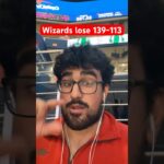 Washington Wizards lose 139-119 to the Charlotte Hornets