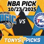 Orlando Magic vs Philadelphia 76ers Pick 10/27/25 NBA Pick Prediction