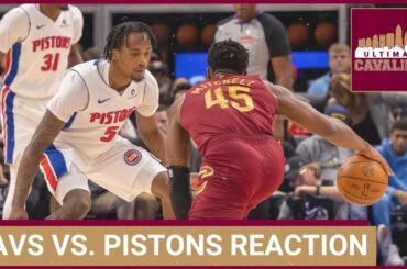 CLEVELAND CAVALIERS VS. DETROIT PISTONS INSTANT REACTION