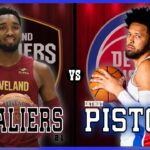 Cleveland Cavaliers Vs Detroit Pistons LIVE Commentary Scoreboard | Also on Wemby Watch Tonight