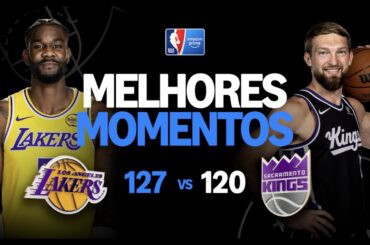 LOS ANGELES LAKERS 127 X 120 SACRAMENTO KINGS | HIGHLIGHTS | REGULAR SEASON | NBA 2025-26