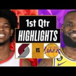 Los Angeles Lakers vs Blazers Full Game Highlights 1st Qtr| Oct 27| 2025 NBA Highlights